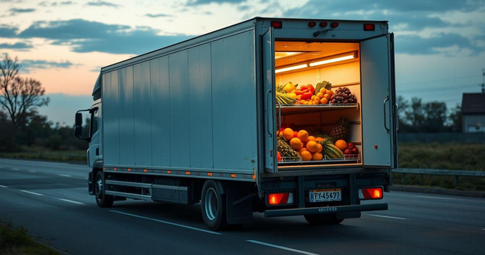 Carroceria refrigerada &eacute; a solu&ccedil;&atilde;o ideal para transporte seguro de alimentos e produtos perec&iacute;veis