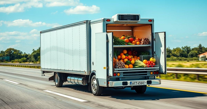 Refrigera&ccedil;&atilde;o Fiorino e suas Vantagens para o Transporte de Alimentos