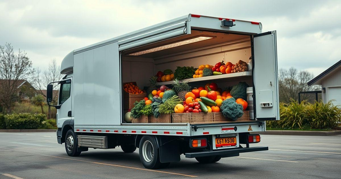 Baú de caminhão refrigerado: como escolher o ideal para o transporte seguro de alimentos